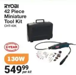 Mica Ryobi 42 Piece Miniature Tool Kit offer