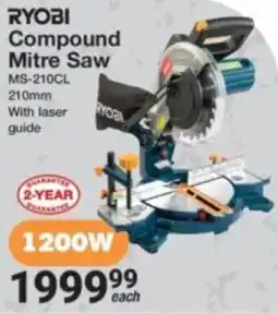 Mica Ryobi Compound Mitre Saw offer