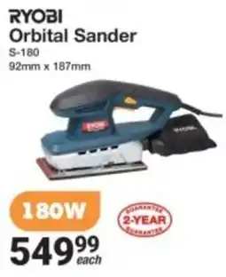 Mica Ryobi Orbital Sander offer