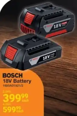 Mica Bosch 18V Battery offer