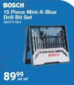 Mica Bosch 15 Piece Mini-X-Blue Drill Bit Set offer
