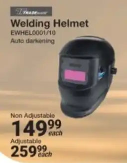 Mica Tradeweld Welding Helmet offer