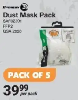 Mica Dromex Dust Mask Pack offer