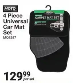 Mica Moto Quip Universal Car Mat Set offer