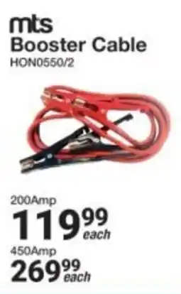 Mica Mts Booster Cable offer