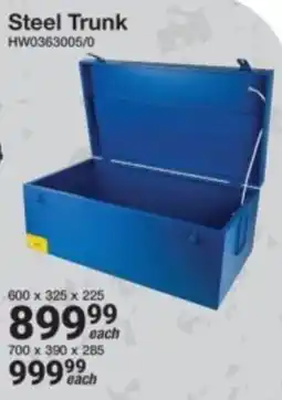 Mica Steel Trunk offer