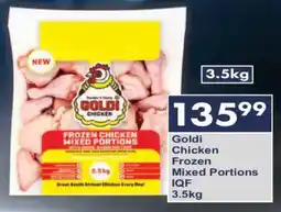 President Hyper Goldi Chicken Frozen Mixed Portions IQF offer