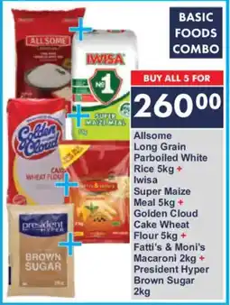 President Hyper Basic Foods Combo offer