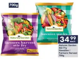 President Hyper Natures Garden Stir Fry Hawaiian/ Farmers Harvest offer