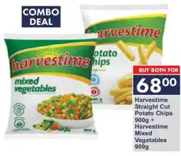 President Hyper Harvestime Straight Cut Potato Chips + Harvestime Mixed Vegetables offer