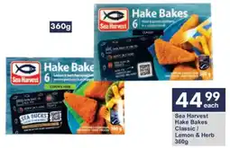 President Hyper Sea Harvest Hake Bakes Classic/ Lemon & Herb offer