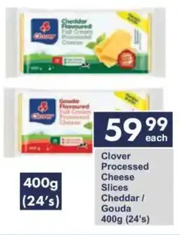 President Hyper Clover Processed Cheese Slices Cheddar/ Gouda offer