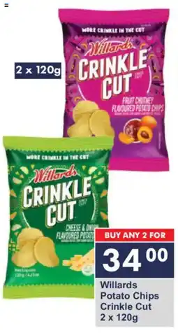 President Hyper Willards Potato Chips Crinkle Cut offer