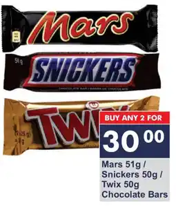 President Hyper Mars/ Snickers/ Twix Chocolate Bars offer