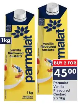 President Hyper Parmalat Vanilla Flavoured Custard offer