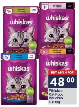 President Hyper Whiskas Cat Food Pouches offer