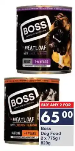 President Hyper Boss Dog Food offer