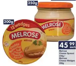 President Hyper Melrose Cheese Spread/ Melrose Cheese Wedges offer