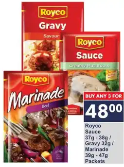 President Hyper Royco Sauce/ Gravy/ Marinade Packets offer