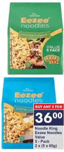President Hyper Noodle King Eezee Noodles Value 5-Pack offer