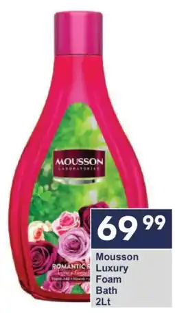 President Hyper Mousson Luxury Foam Bath offer