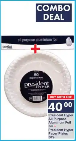 President Hyper Combo Deal offer