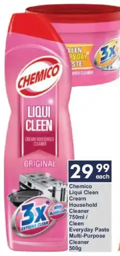President Hyper Chemico Liqui Cleen Cream Household Cleaner/ Cleen Everyday Paste Multi-Purpose Cleaner offer
