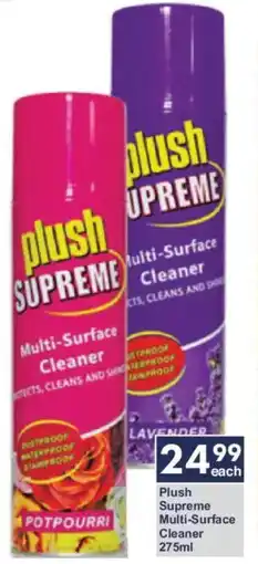 President Hyper Plush Supreme Multi-Surface Cleaner offer