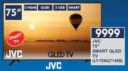 President Hyper JVC 75" Smart QLED TV offer
