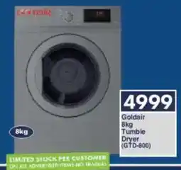 President Hyper Goldair Tumble Dryer offer
