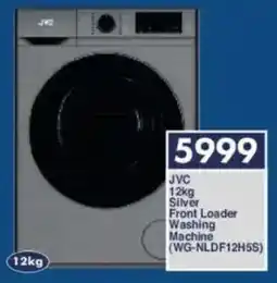 President Hyper JVC Silver Front Loader Washing Machine offer