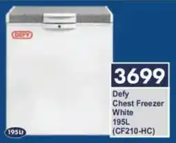 President Hyper Defy Chest Freezer White offer