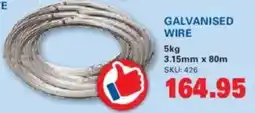 Cashbuild Galvanised Wire offer