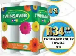 Take 'n Pay Twinsaver roller towels offer