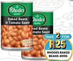 Take 'n Pay Rhodes Baked Beans in Tomato Sauce offer