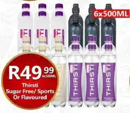 Take 'n Pay Thirsti Sugar Free/ Sports Or Flavoured offer