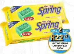 Take 'n Pay Hint of spring laundry bar offer