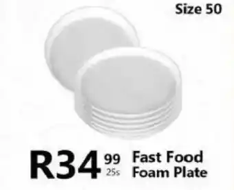 Take 'n Pay Fast Food Foam Plate offer