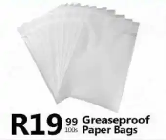 Take 'n Pay Greaseproof Paper Bags offer
