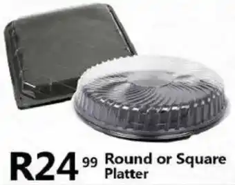 Take 'n Pay Round or Square Platter offer