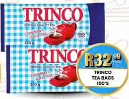 Take 'n Pay Trinco tea bags offer