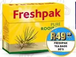 Take 'n Pay Freshpak tea bags offer