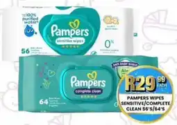 Take 'n Pay Pampers wipes sensitive/ complete clean offer
