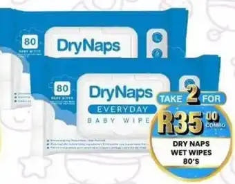 Take 'n Pay Dry naps wet wipes offer