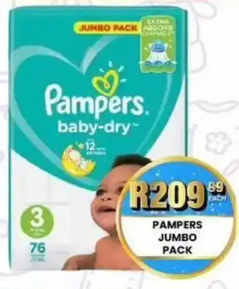 Take 'n Pay Pampers jumbo pack offer