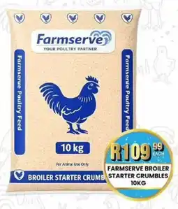 Take 'n Pay Farmserve broiler starter crumbles offer