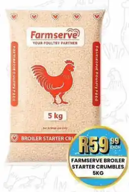 Take 'n Pay Farmserve broiler starter crumbles offer