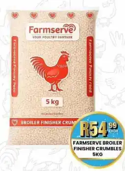 Take 'n Pay Farmserve broiler finisher crumbles offer