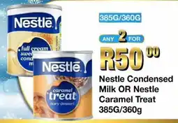 Take 'n Pay Nestle Condensed Milk or Nestle Caramel Treat offer