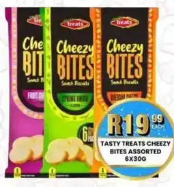 Take 'n Pay Tasty treats cheezy bites assorted offer